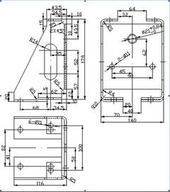 汽車備輪加固板沖壓工藝與模具設計