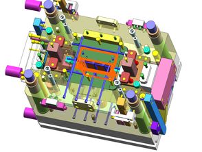 汽車地圖袋模具設(shè)計(jì)與三維模型資源指南